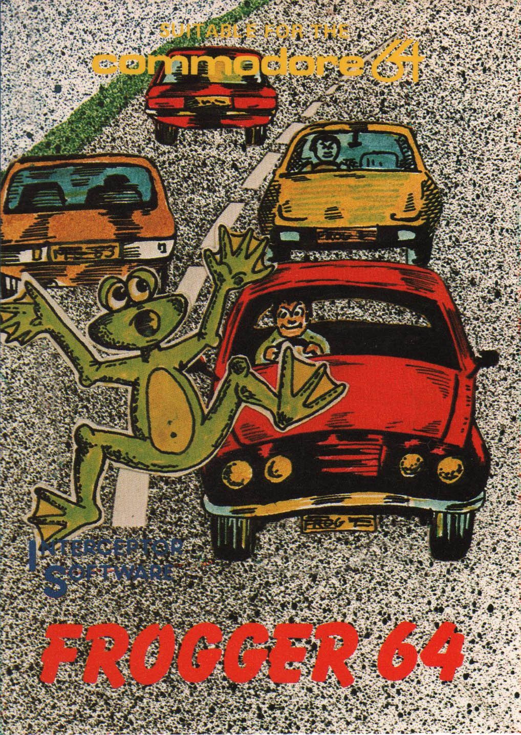 Обложка игры Frogger 64