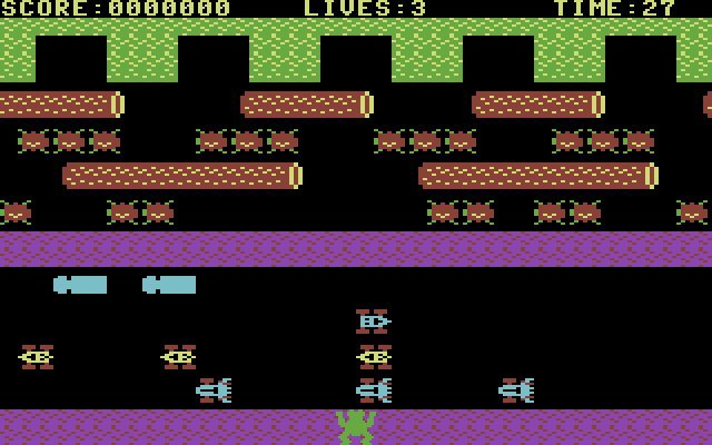 Скриншот из игры Frogger 64 - 1