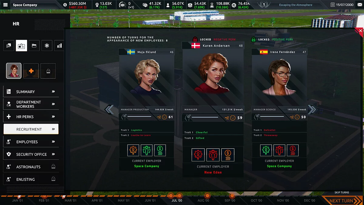 Скриншот из игры Space Company Simulator - 25