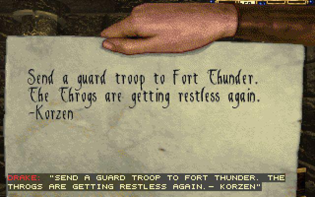 Скриншот из игры Stonekeep - 58