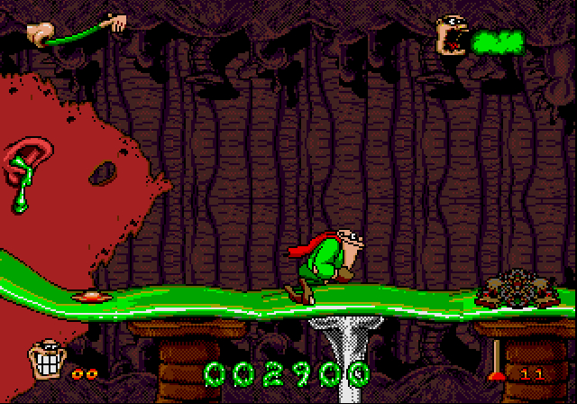 Скриншот из игры Boogerman: A Pick and Flick Adventure - 24