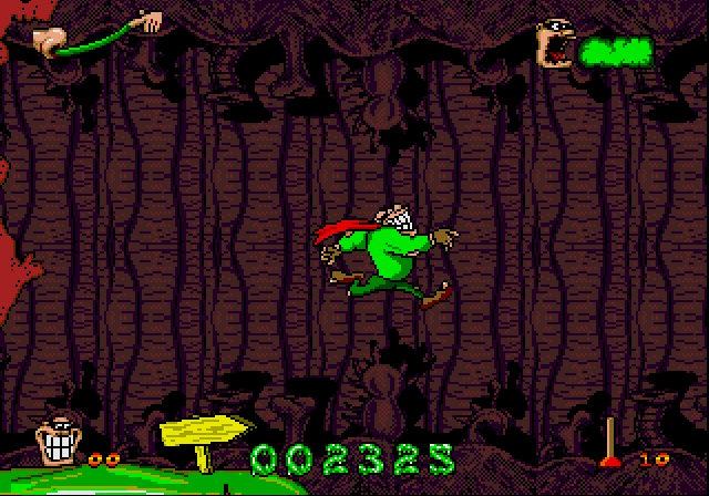 Скриншот из игры Boogerman: A Pick and Flick Adventure - 12