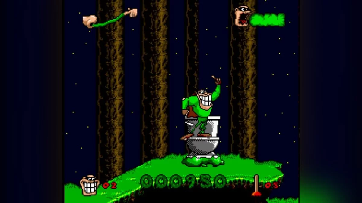 Скриншот из игры Boogerman: A Pick and Flick Adventure - 7