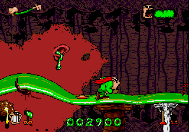 Скриншот из игры Boogerman: A Pick and Flick Adventure - 23