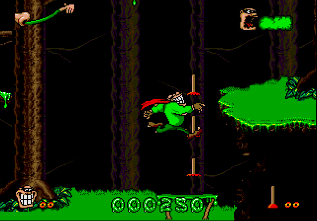 Скриншот из игры Boogerman: A Pick and Flick Adventure - 2