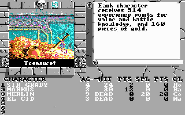 Скриншот из игры Bard's Tale II: The Destiny Knight - 6