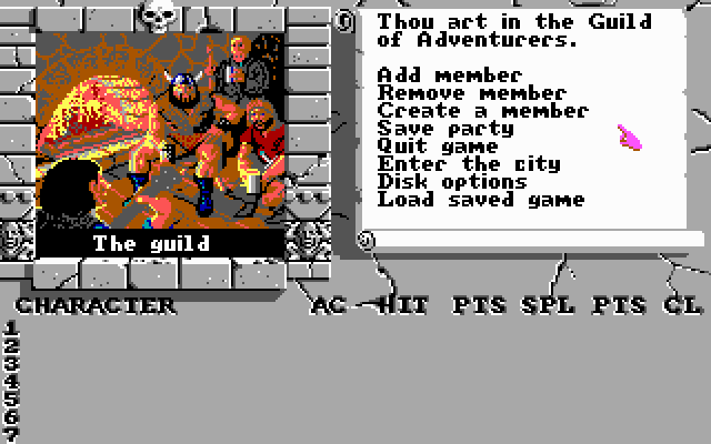Скриншот из игры Bard's Tale II: The Destiny Knight - 1