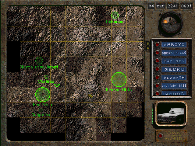 Скриншот из игры Fallout 2 - 64