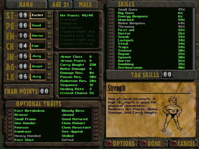 Скриншот из игры Fallout 2 - 77