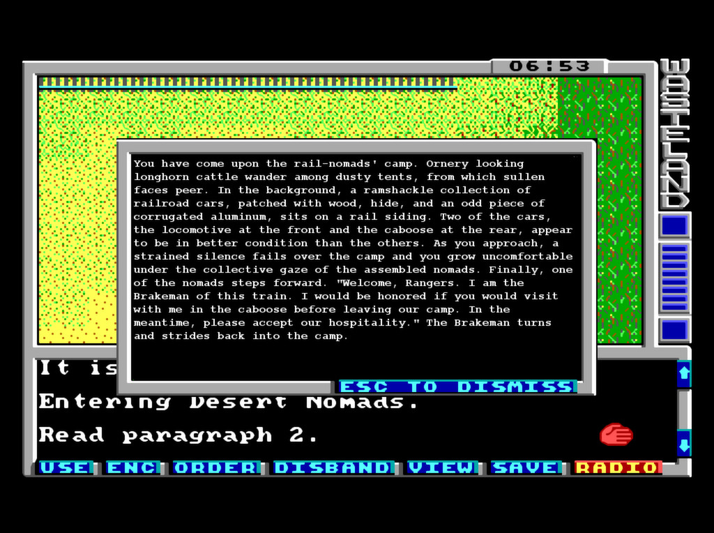 Скриншот из игры Wasteland - 34