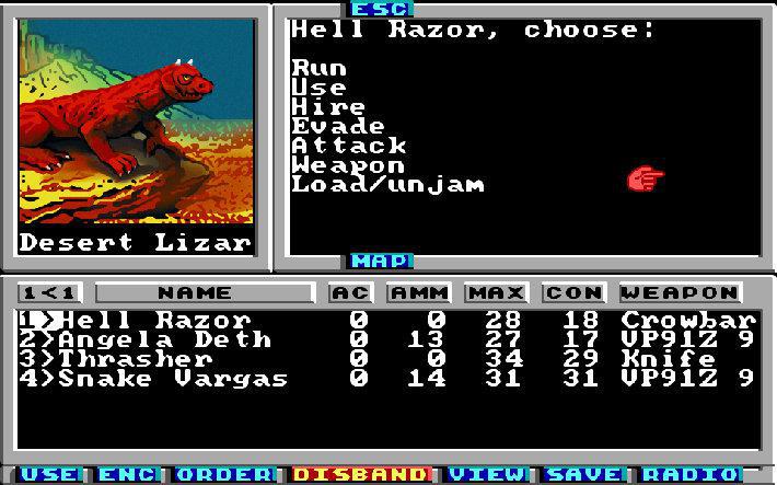 Скриншот из игры Wasteland - 74
