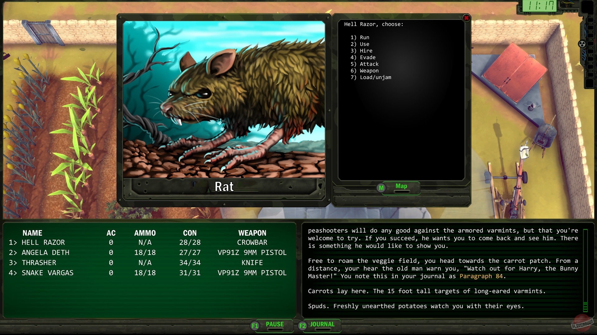 Скриншот из игры Wasteland - 10
