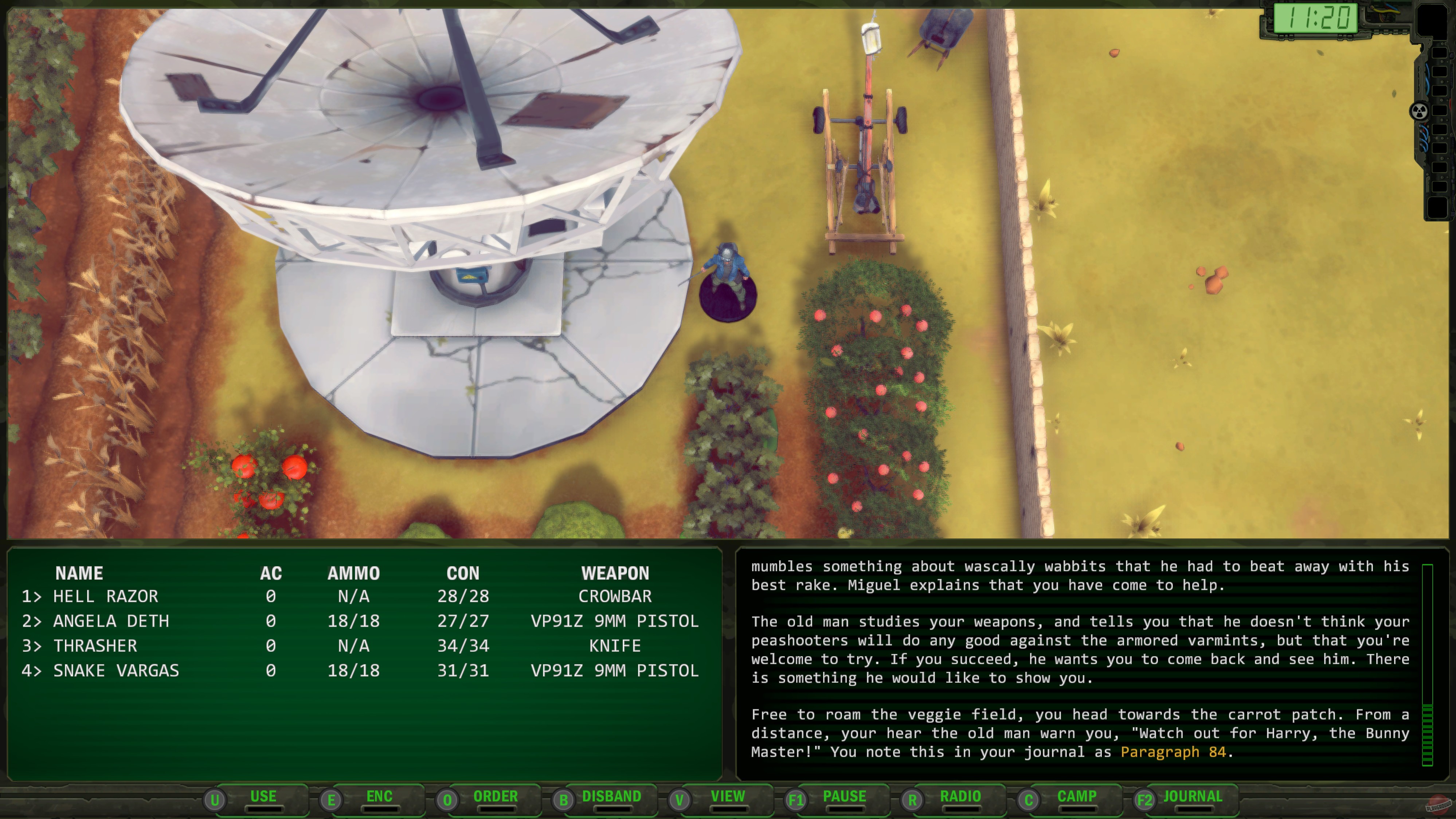 Скриншот из игры Wasteland - 24