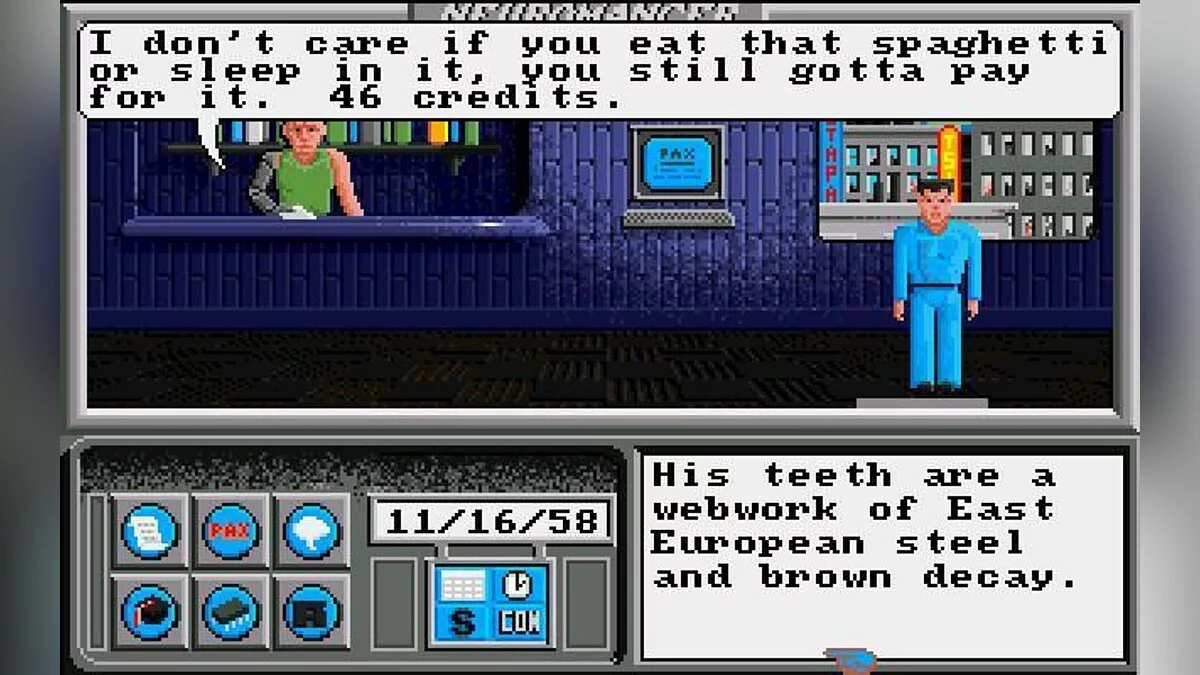 Скриншот из игры Neuromancer - 8
