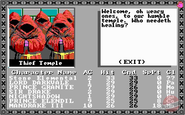 Скриншот из игры Tales of the Unknown: Volume I - The Bard's Tale - 5