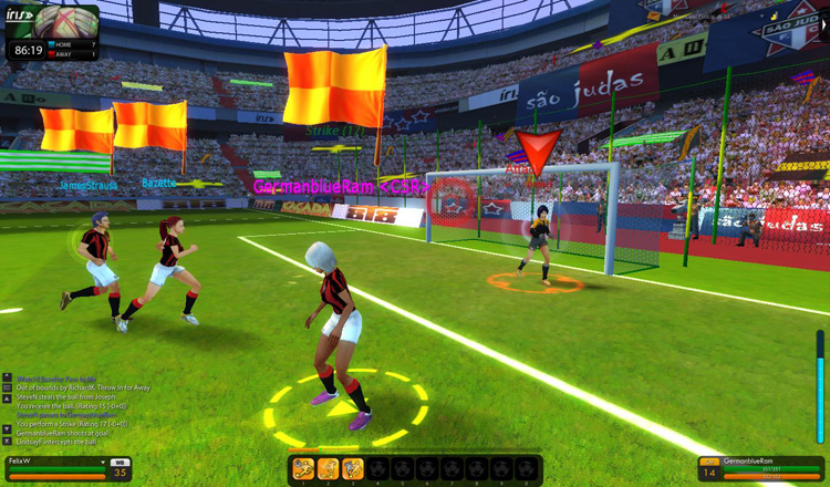 Скриншот из игры Interzone Futebol - 27