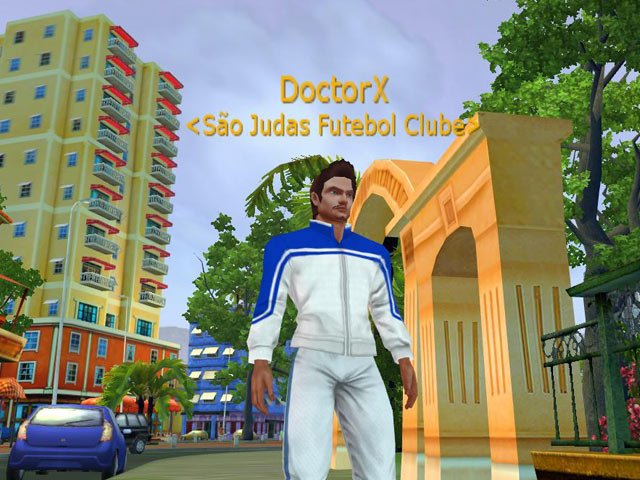 Скриншот из игры Interzone Futebol - 1