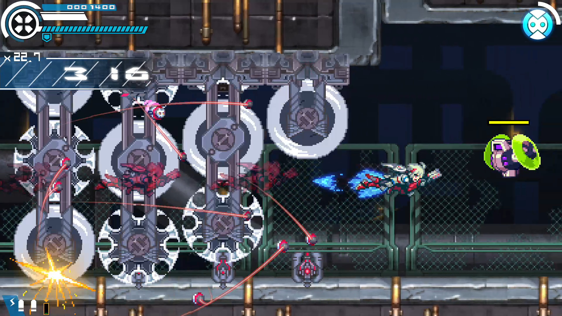 Скриншот из игры Gunvolt Chronicles: Luminous Avenger iX - 12