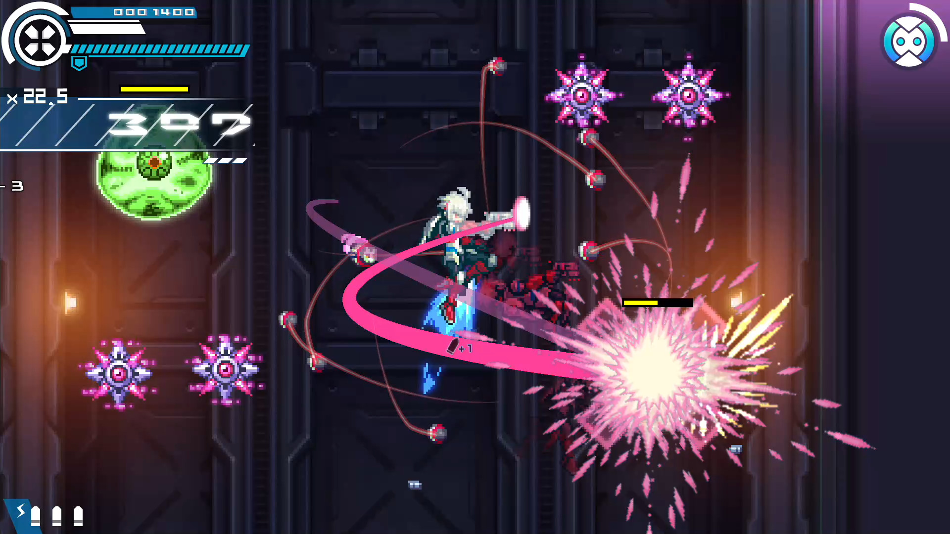 Скриншот из игры Gunvolt Chronicles: Luminous Avenger iX - 5