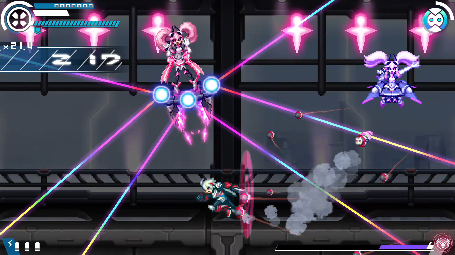 Скриншот из игры Gunvolt Chronicles: Luminous Avenger iX - 4