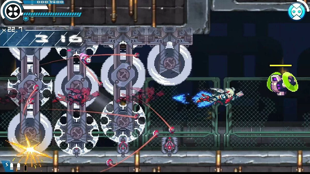 Скриншот из игры Gunvolt Chronicles: Luminous Avenger iX - 13