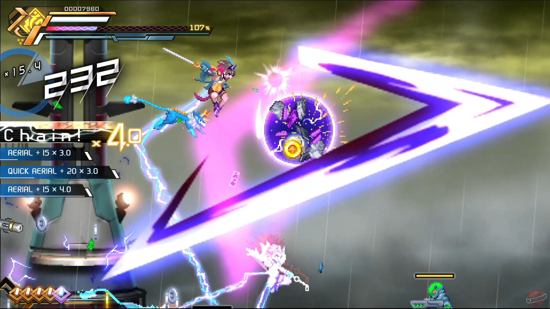 Скриншот из игры Azure Striker Gunvolt 3 - 82