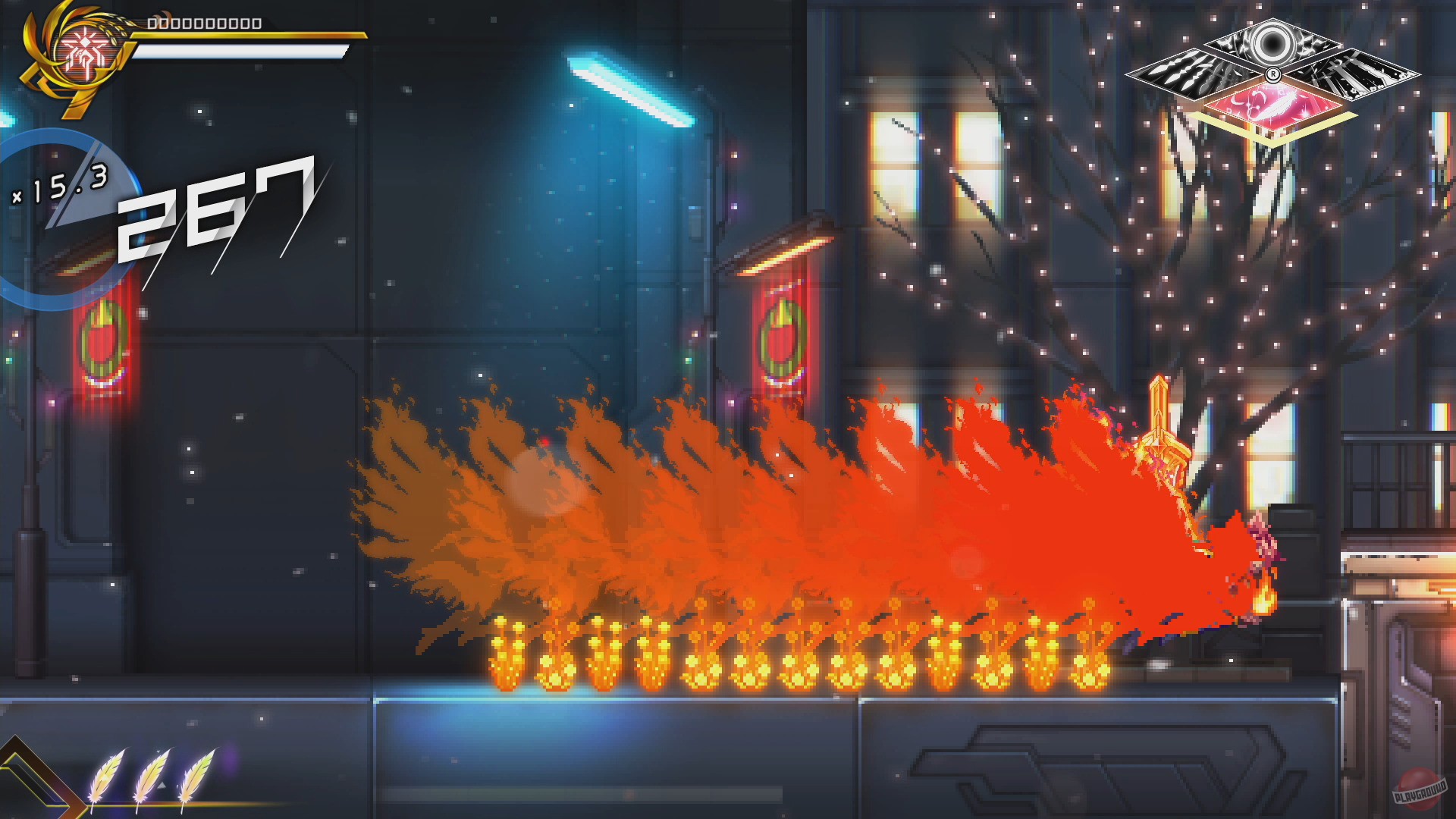Скриншот из игры Azure Striker Gunvolt 3 - 87