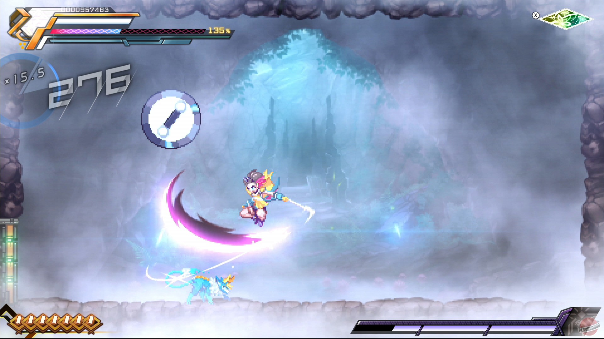 Скриншот из игры Azure Striker Gunvolt 3 - 40