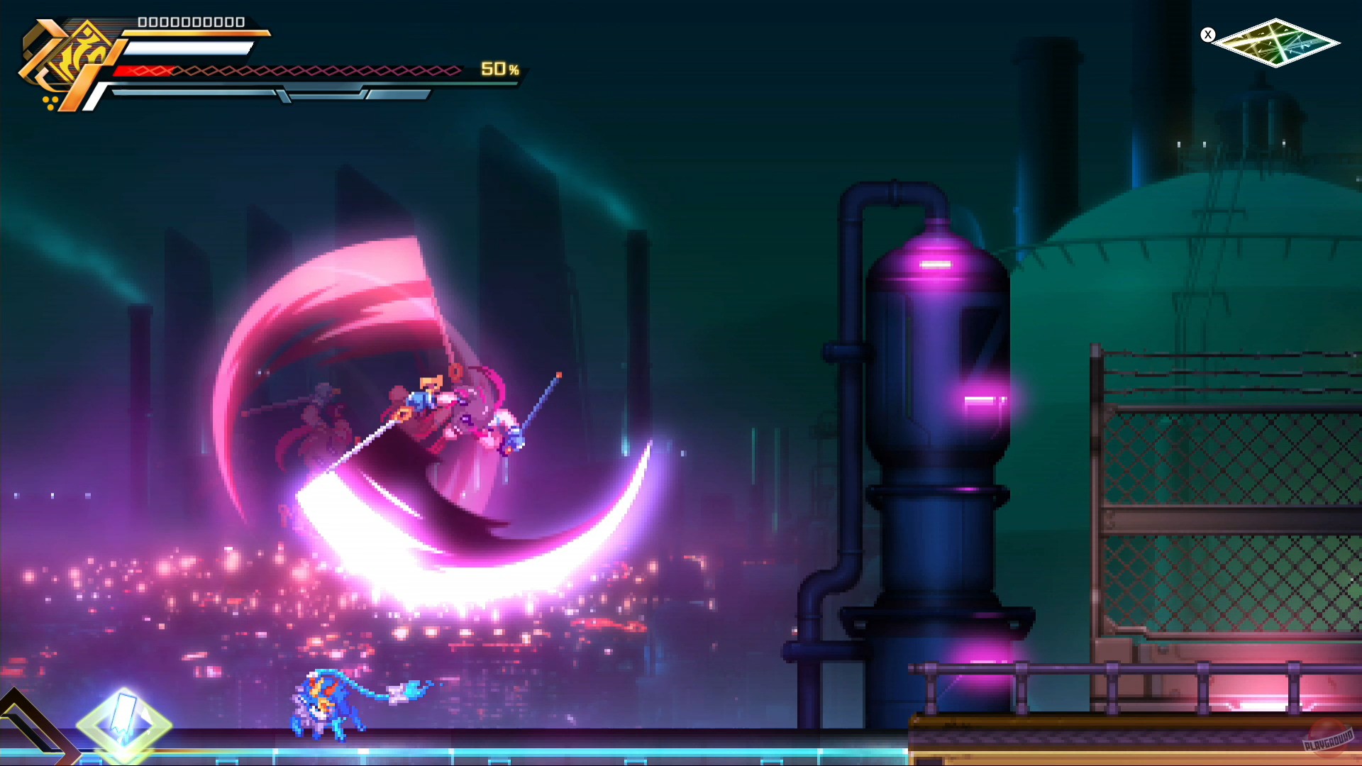 Скриншот из игры Azure Striker Gunvolt 3 - 39