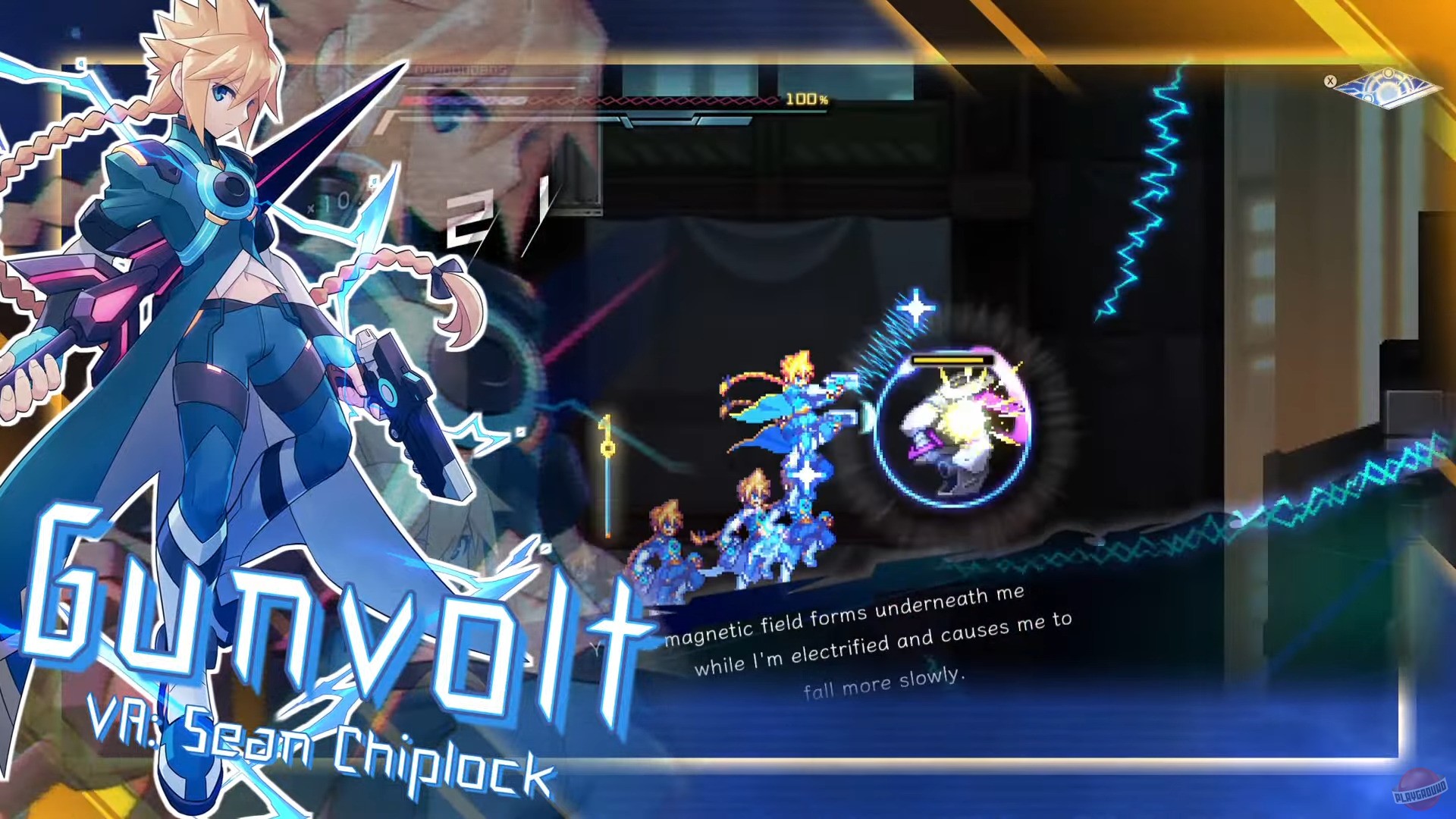 Скриншот из игры Azure Striker Gunvolt 3 - 46