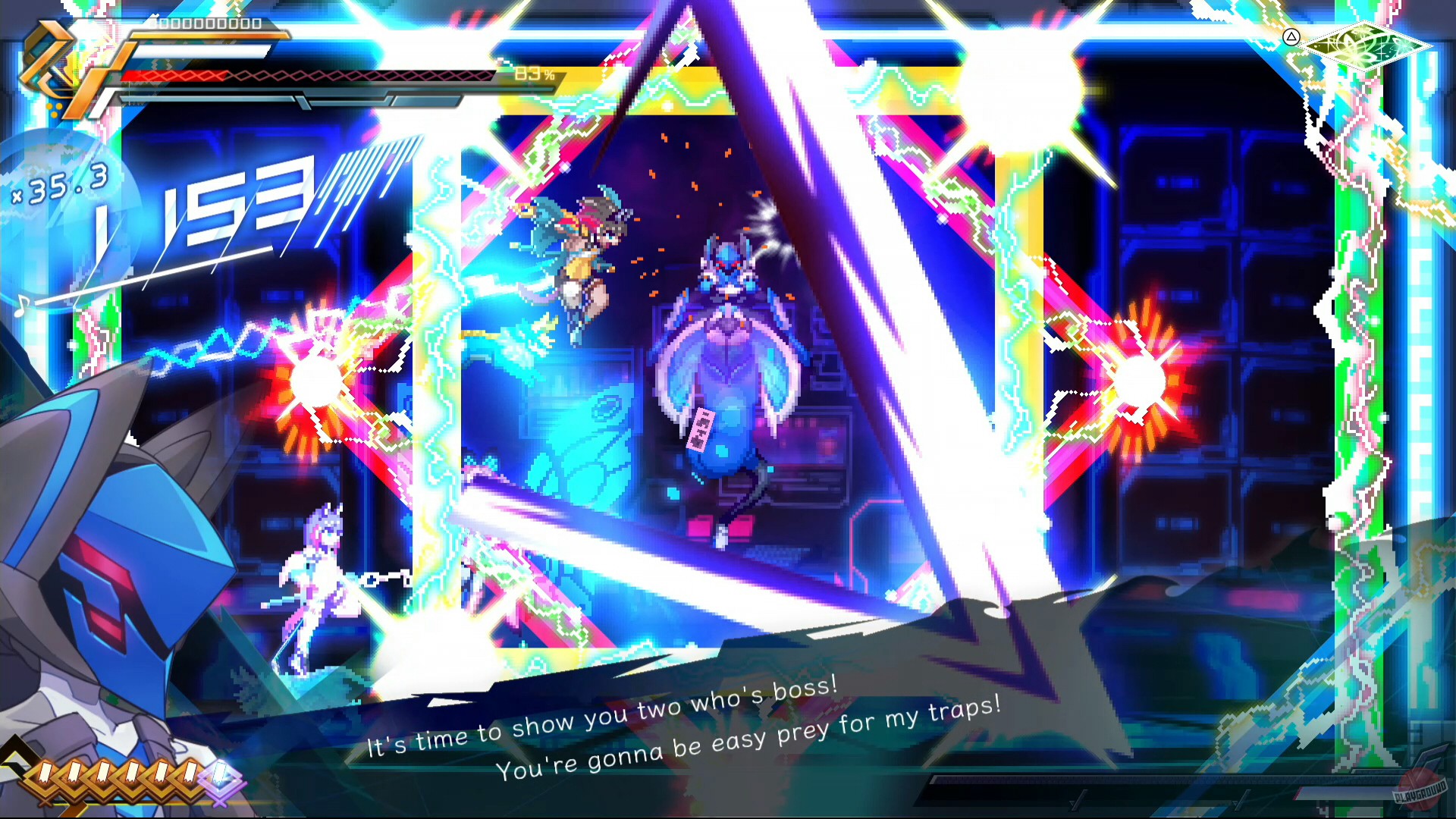Скриншот из игры Azure Striker Gunvolt 3 - 81
