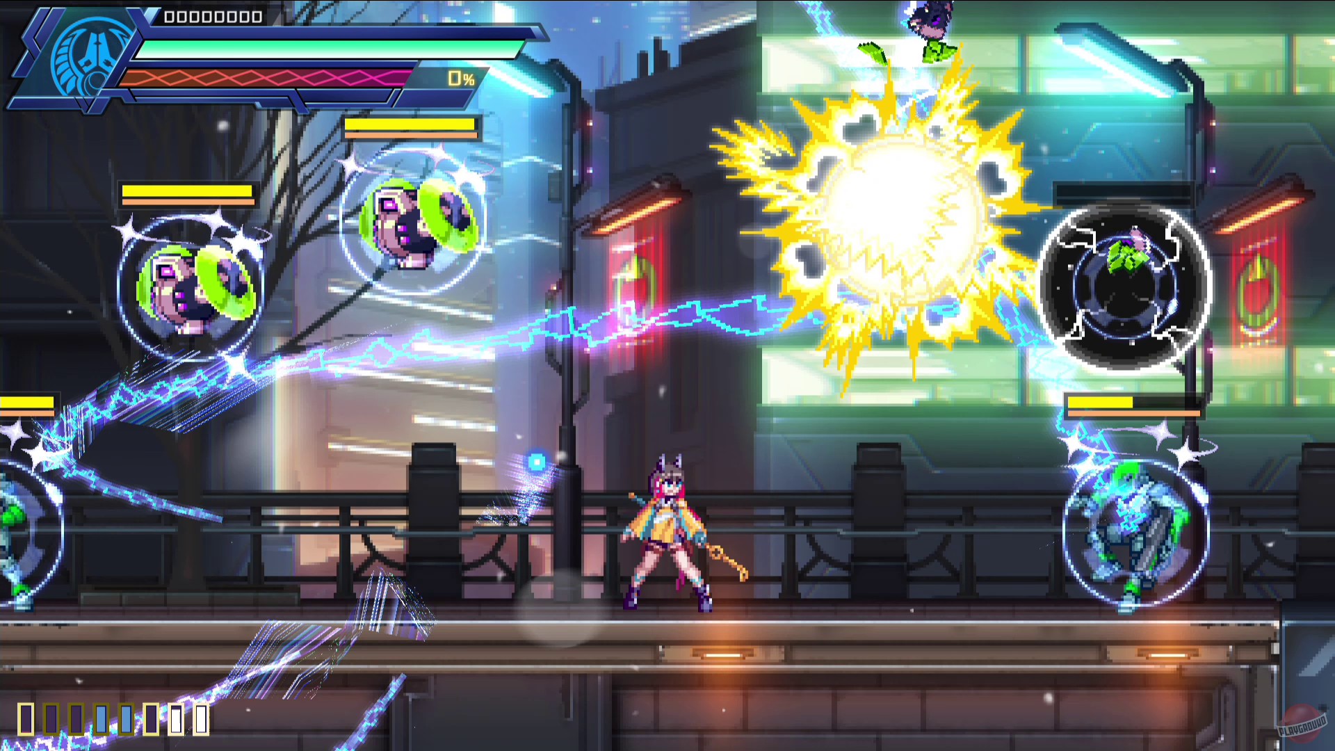 Скриншот из игры Azure Striker Gunvolt 3 - 58