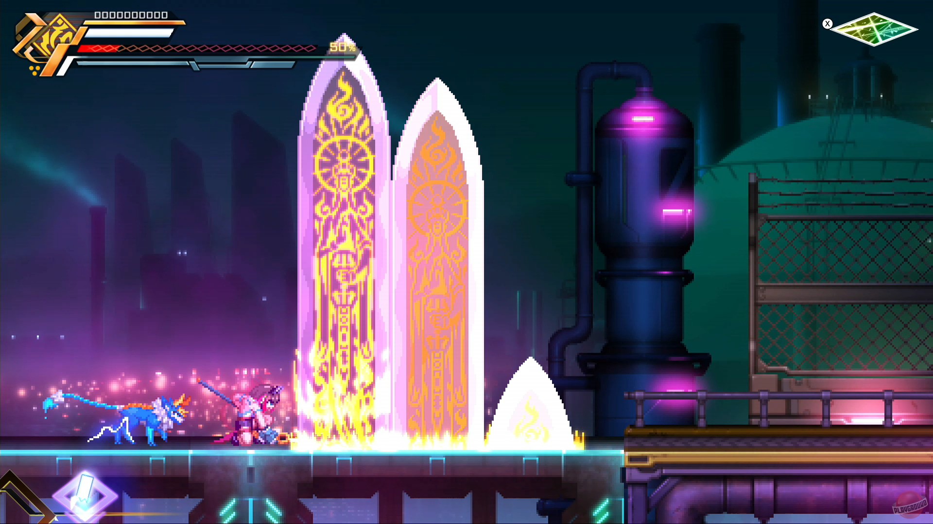 Скриншот из игры Azure Striker Gunvolt 3 - 47