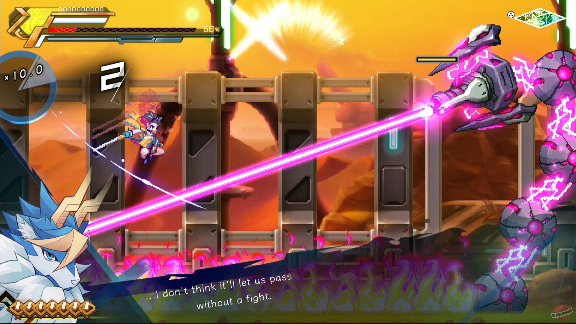 Скриншот из игры Azure Striker Gunvolt 3 - 96