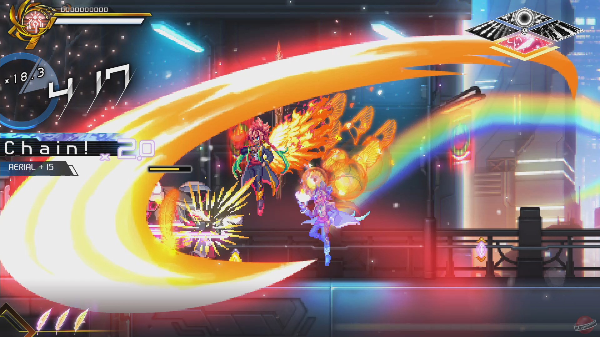 Скриншот из игры Azure Striker Gunvolt 3 - 24