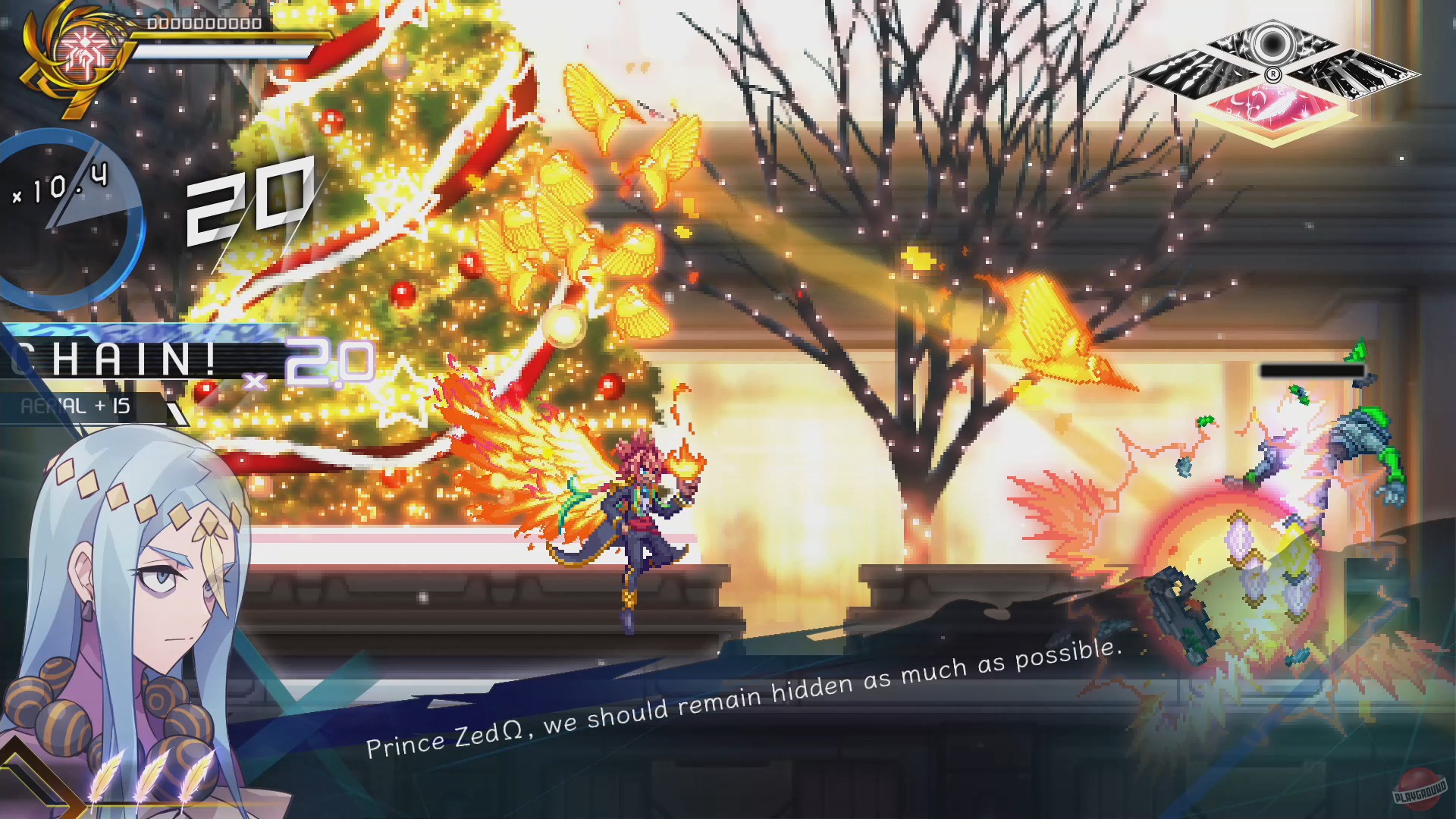 Скриншот из игры Azure Striker Gunvolt 3 - 60
