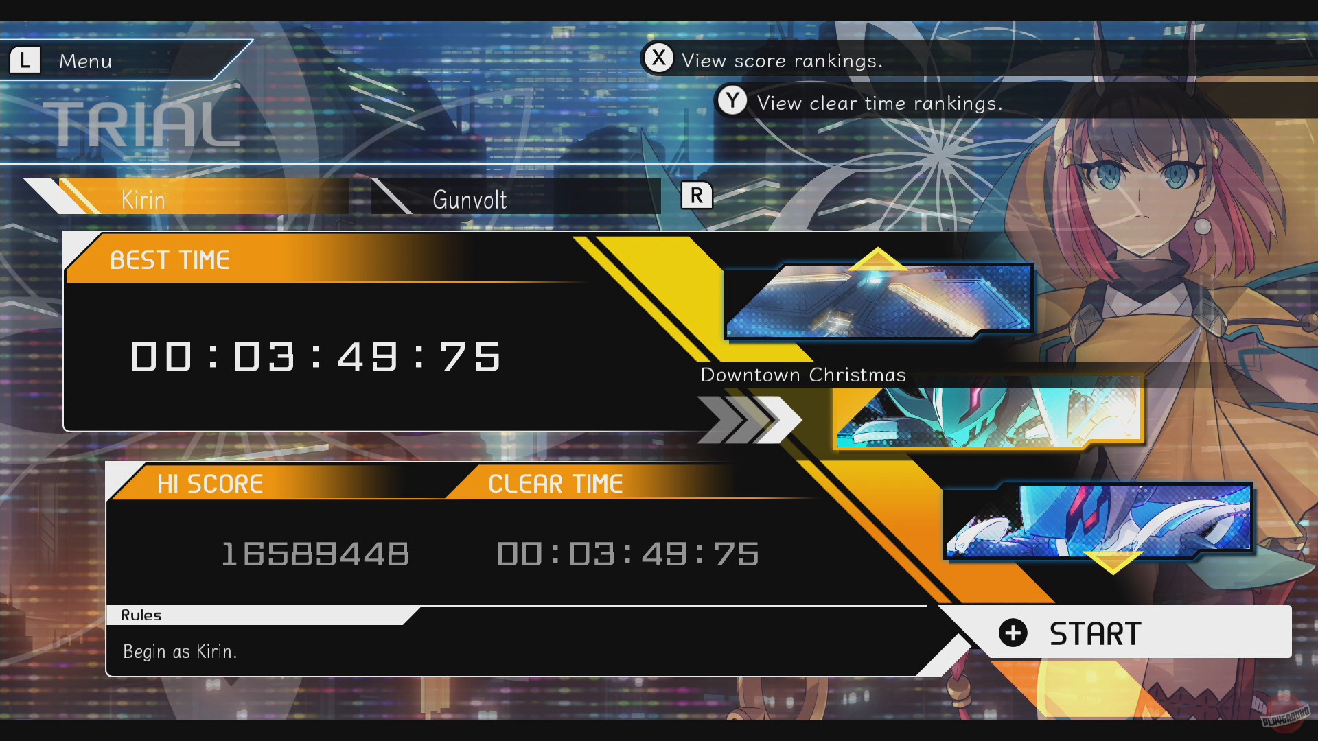 Скриншот из игры Azure Striker Gunvolt 3 - 91