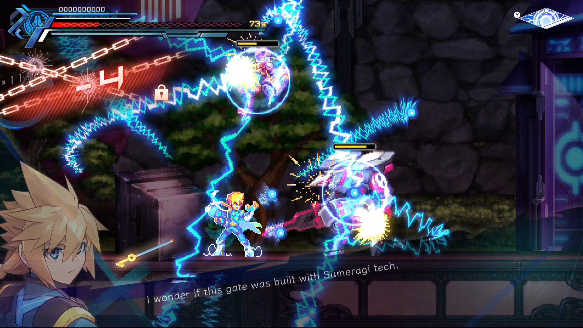 Скриншот из игры Azure Striker Gunvolt 3 - 23