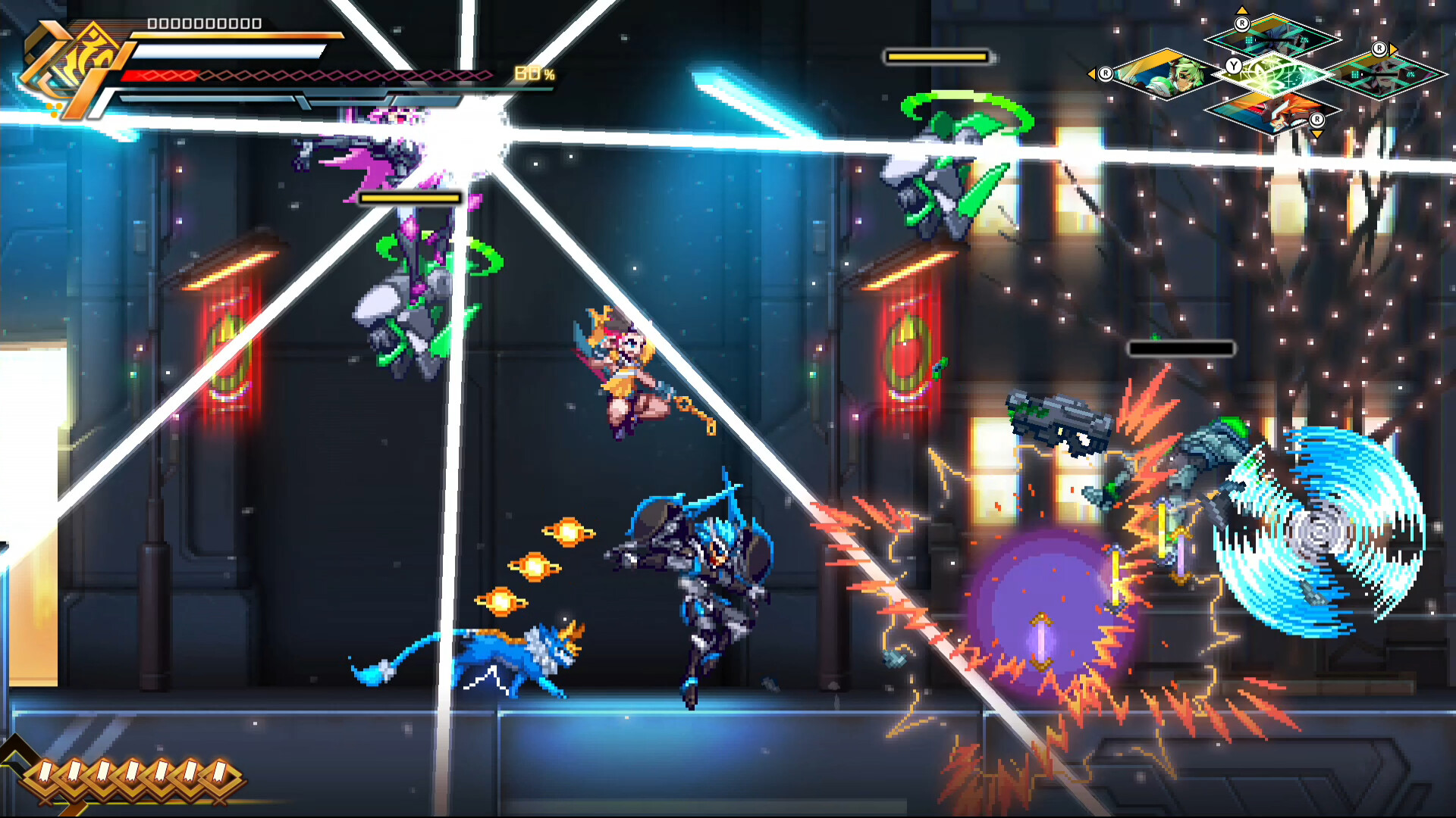 Скриншот из игры Azure Striker Gunvolt 3 - 11