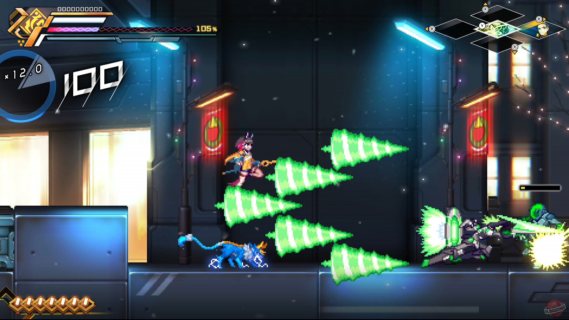 Скриншот из игры Azure Striker Gunvolt 3 - 45