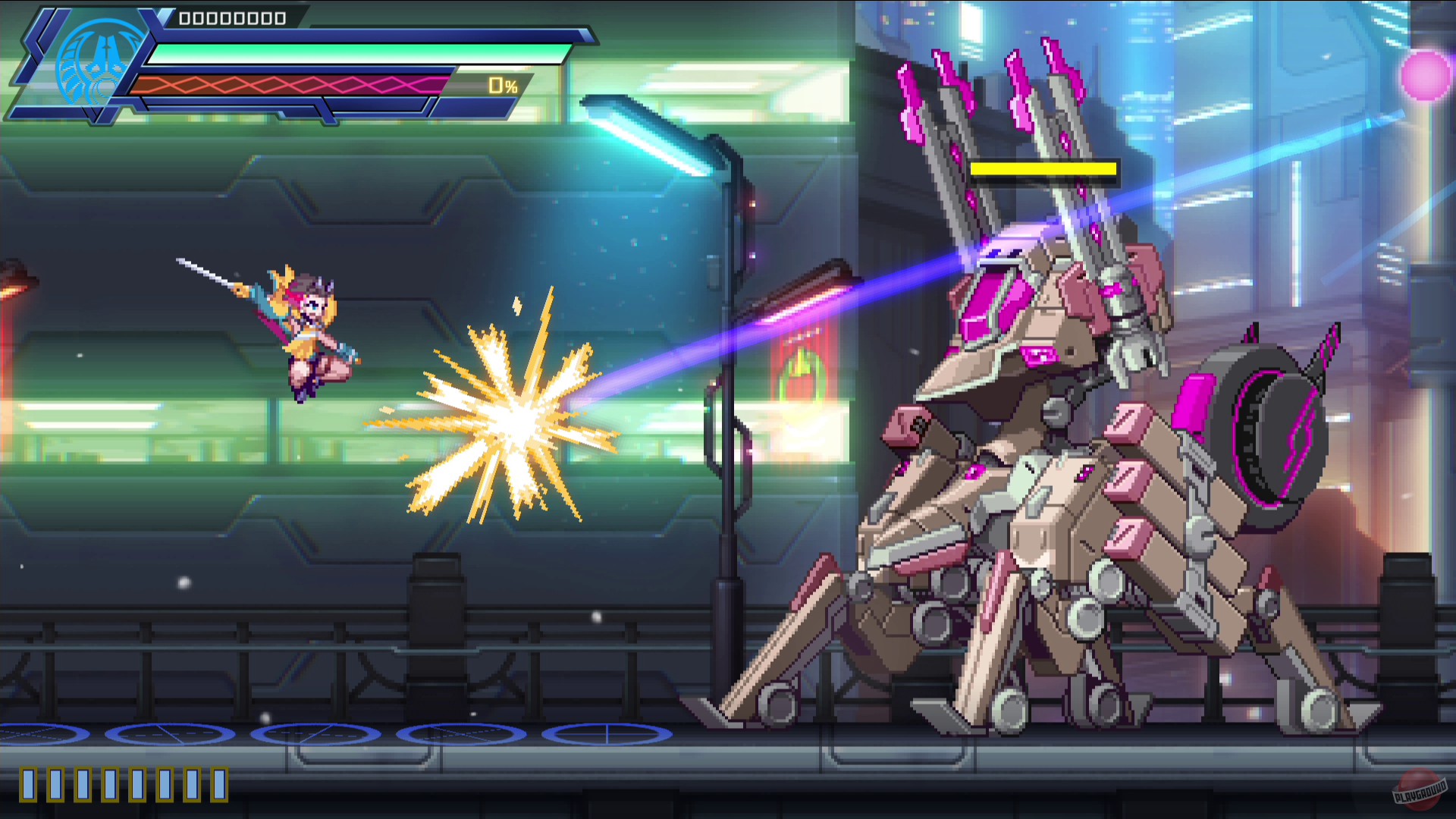 Скриншот из игры Azure Striker Gunvolt 3 - 43