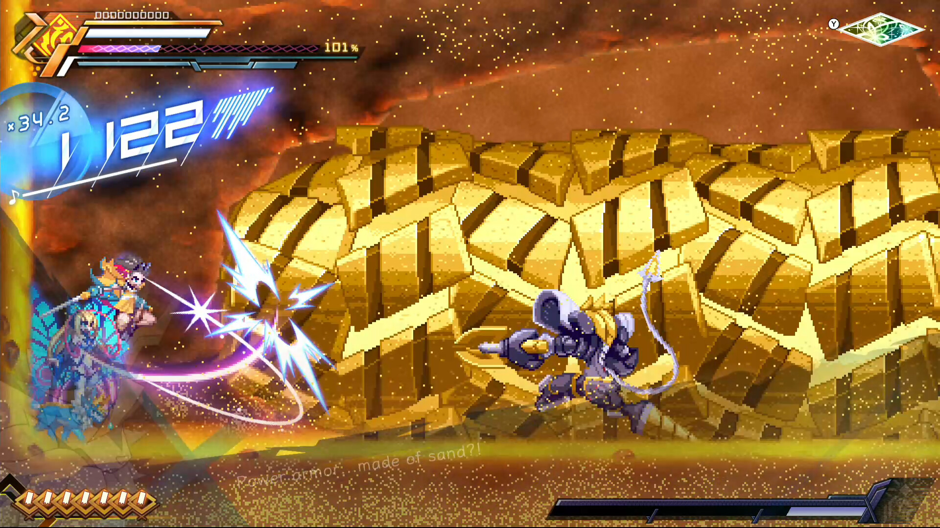 Скриншот из игры Azure Striker Gunvolt 3 - 33
