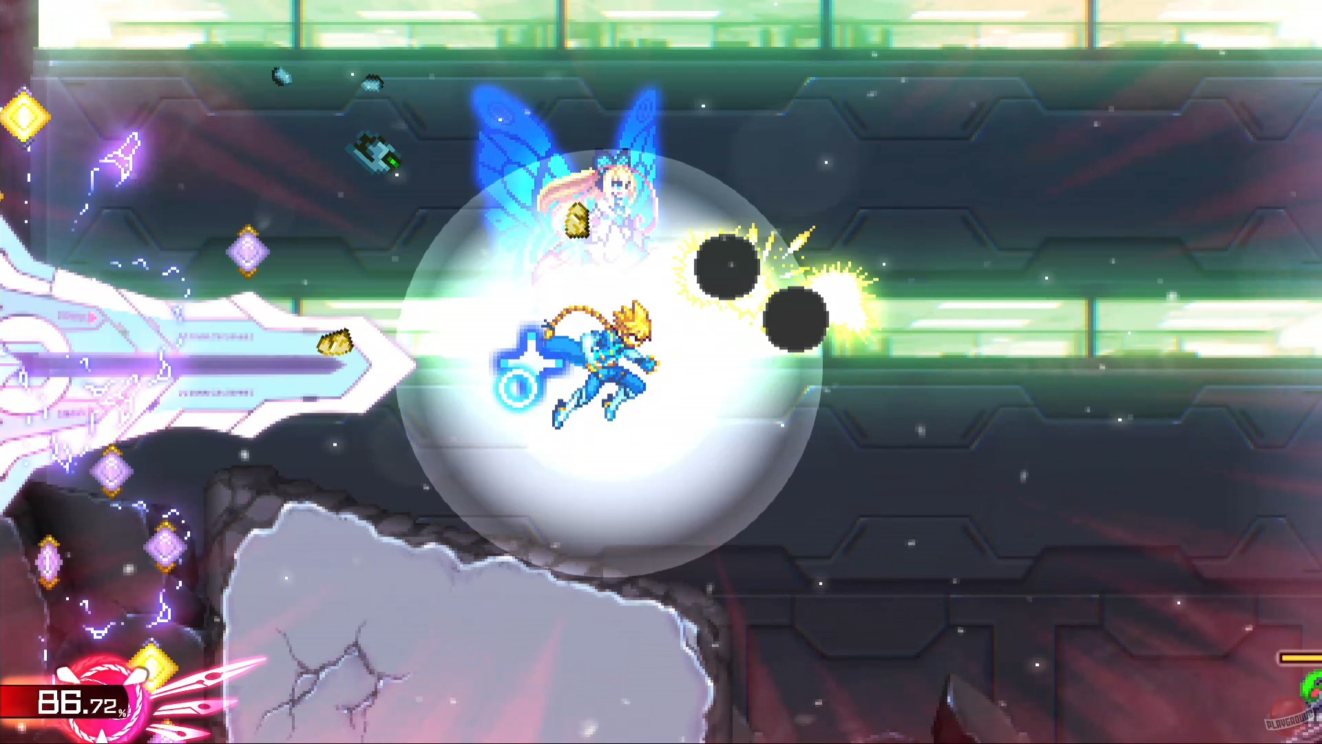 Скриншот из игры Azure Striker Gunvolt 3 - 59