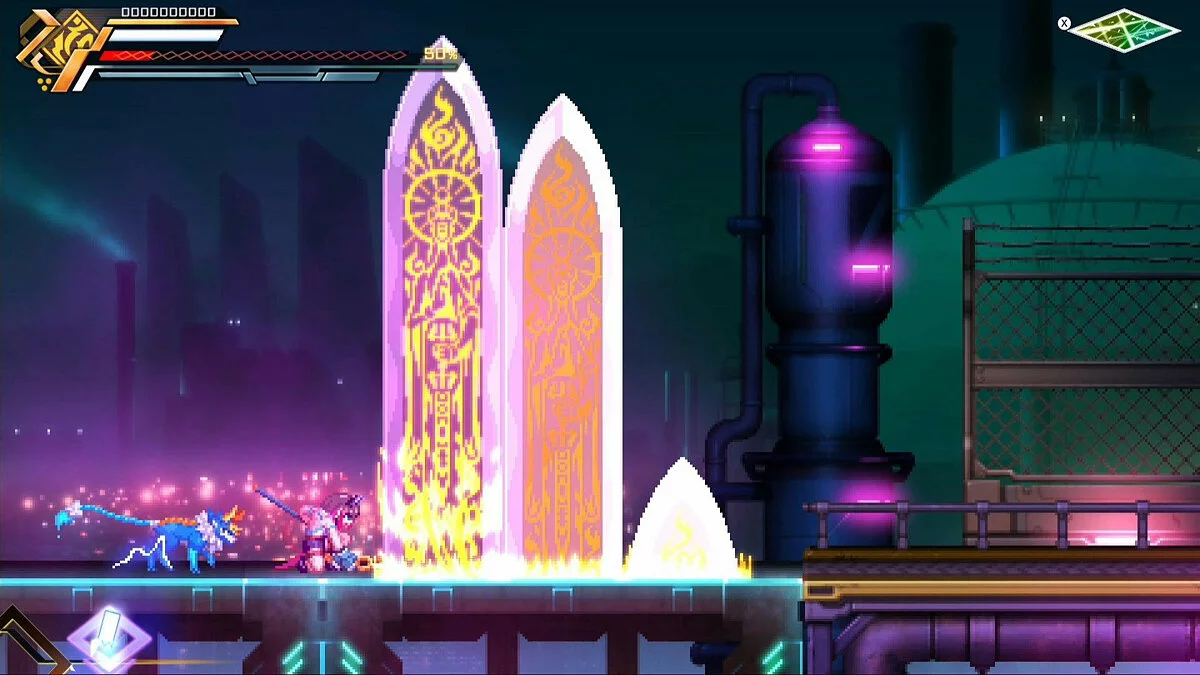 Скриншот из игры Azure Striker Gunvolt 3 - 3