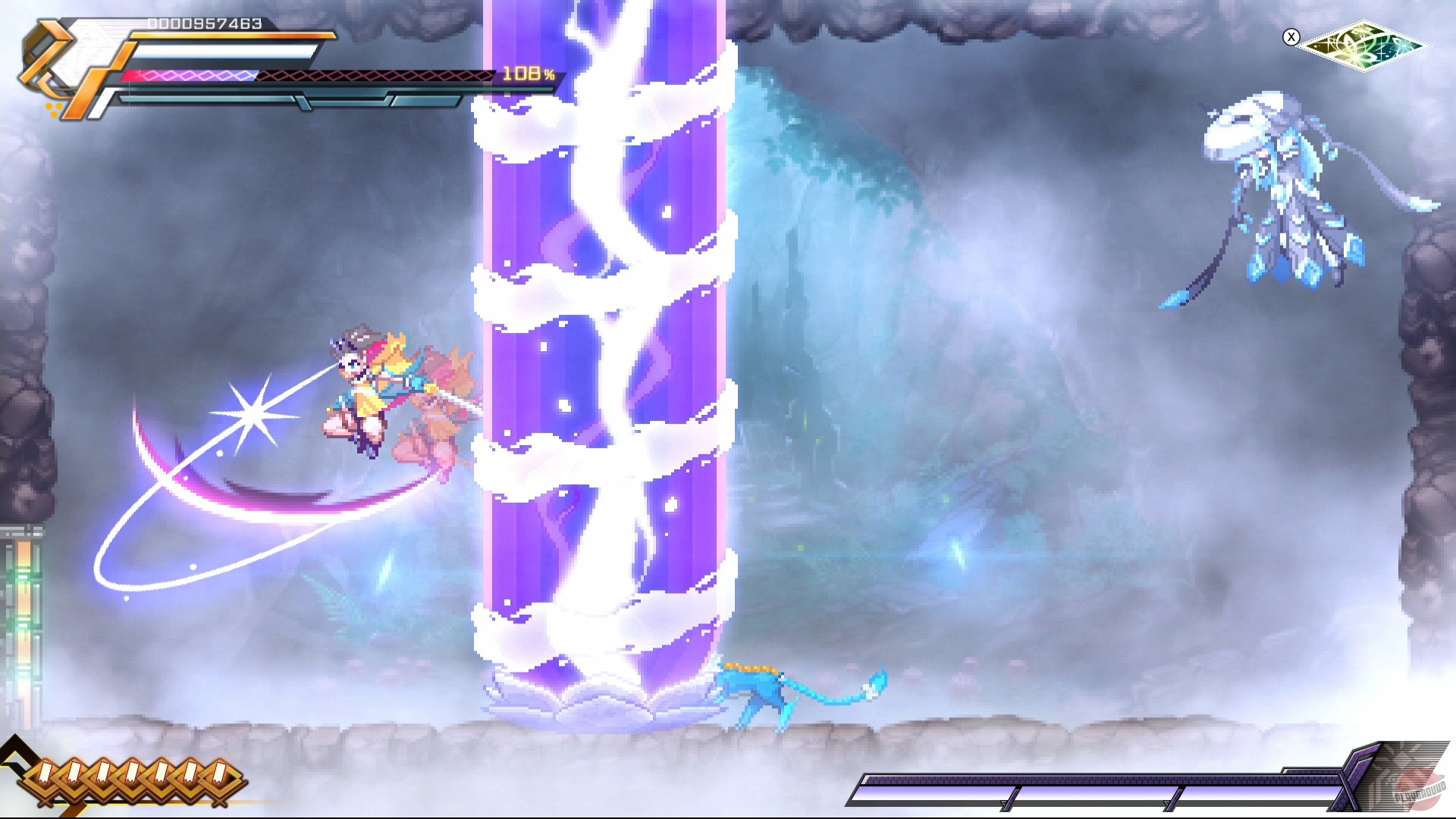 Скриншот из игры Azure Striker Gunvolt 3 - 83
