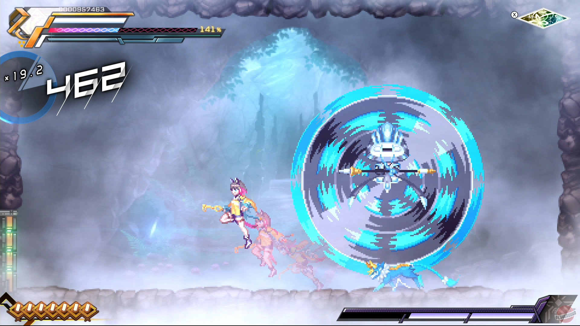 Скриншот из игры Azure Striker Gunvolt 3 - 37