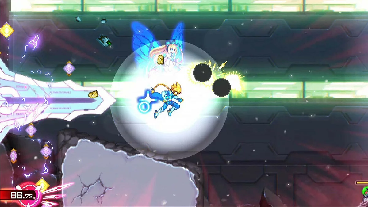 Скриншот из игры Azure Striker Gunvolt 3 - 12