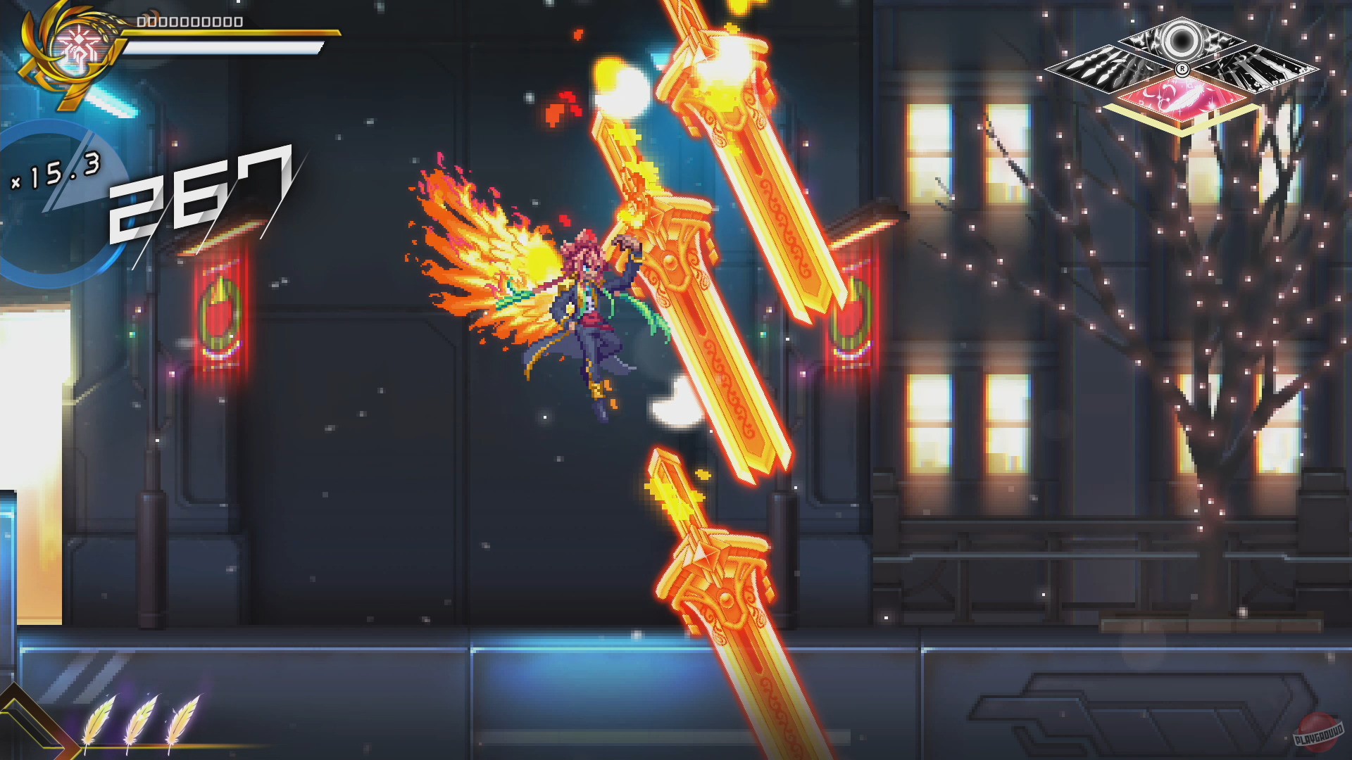 Скриншот из игры Azure Striker Gunvolt 3 - 35