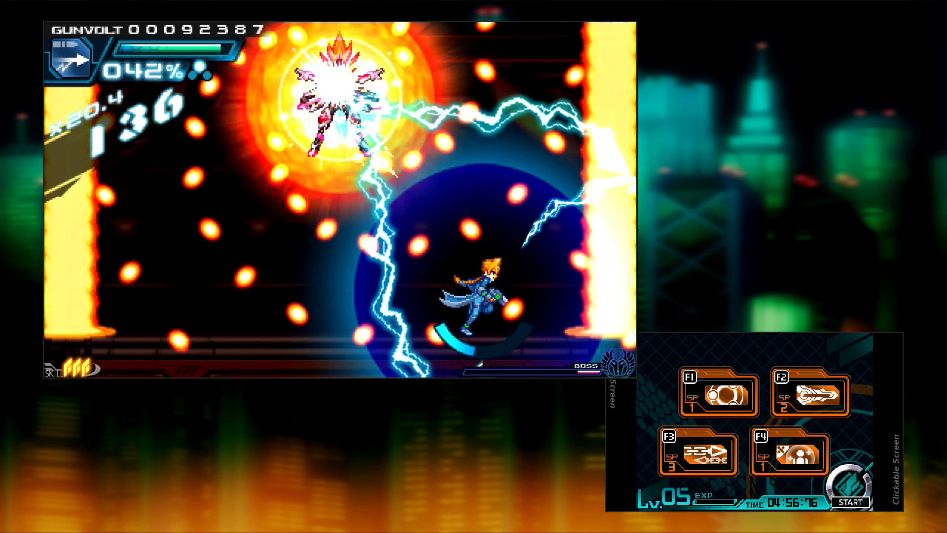 Скриншот из игры Azure Striker Gunvolt - 10