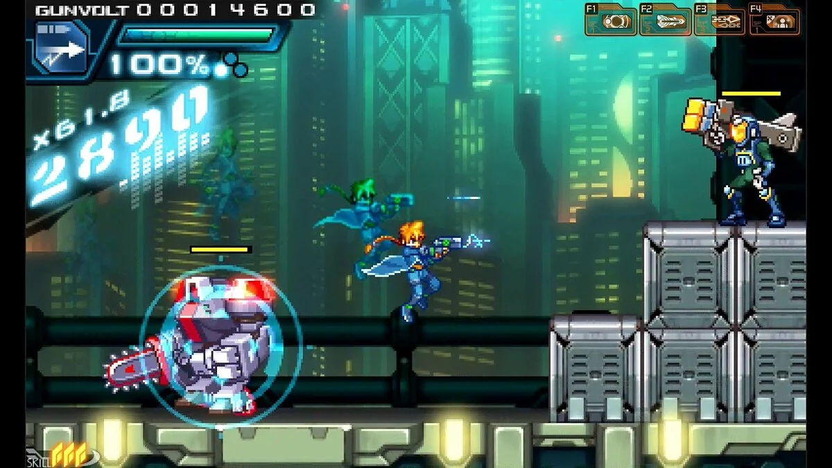 Скриншот из игры Azure Striker Gunvolt - 13